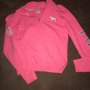 Vs PINK half zip